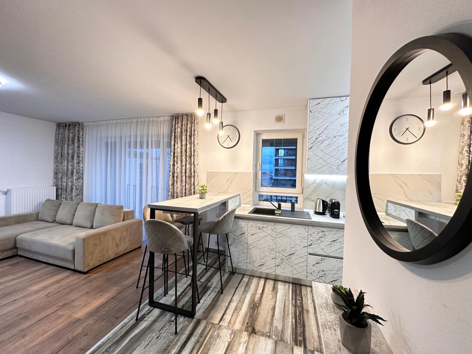 Coresi Mall Exclusive #Collection Apartments & Studios Брашов Экстерьер фото